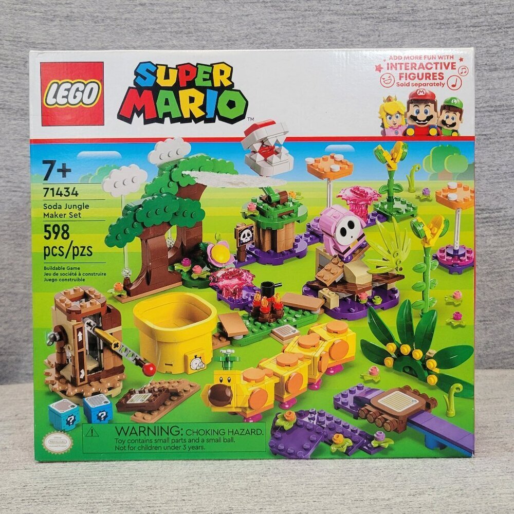 Lego Super Mario Soda Jungle Maker Set 71434